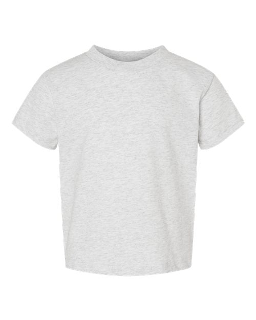 RADYAN® Toddler Cotton Jersey Crew Neck Short Sleeve Tee - 3301T