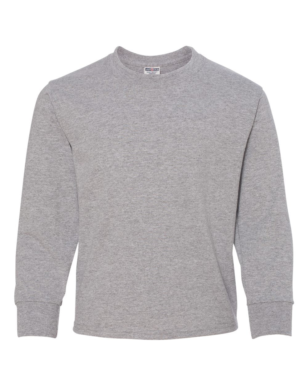 JERZEES® Dri-Power Youth Crew Neck Long Sleeve T-Shirt