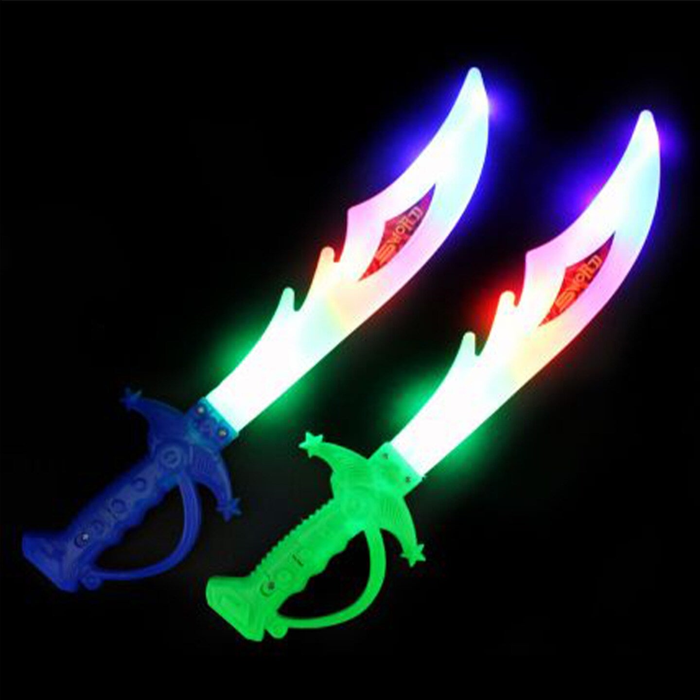Flashing Pirate Swords