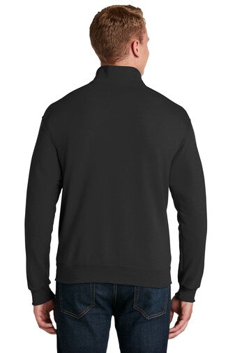 Jerzees® NuBlend 1/4-Zip Cadet Long Sleeve Collar Sweatshirt