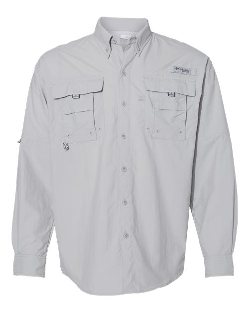 HUK® Men’s Bahama Outdoor Shirt Moisture Wicking Sun Safe Button Up Fishing Top