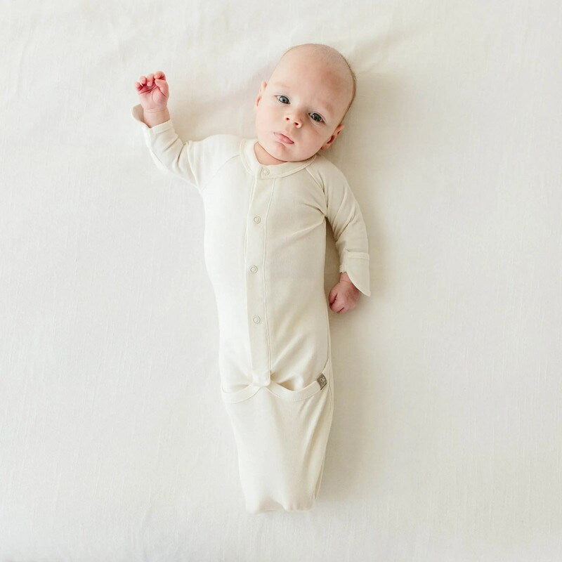 RADYAN® Infant Baby Rib Layette Sleeper