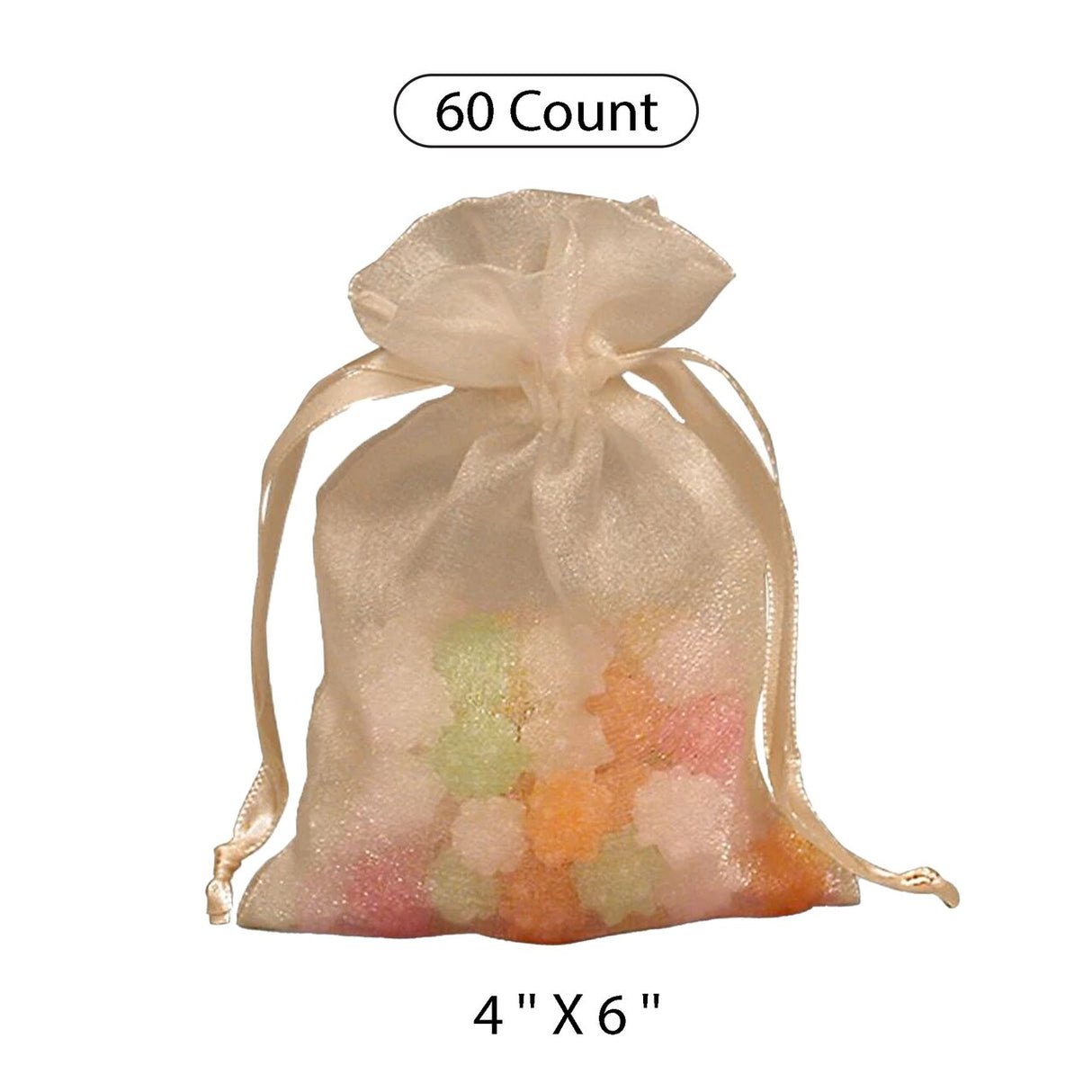 Elegant Crystallized Gift Bag 4" x 6"