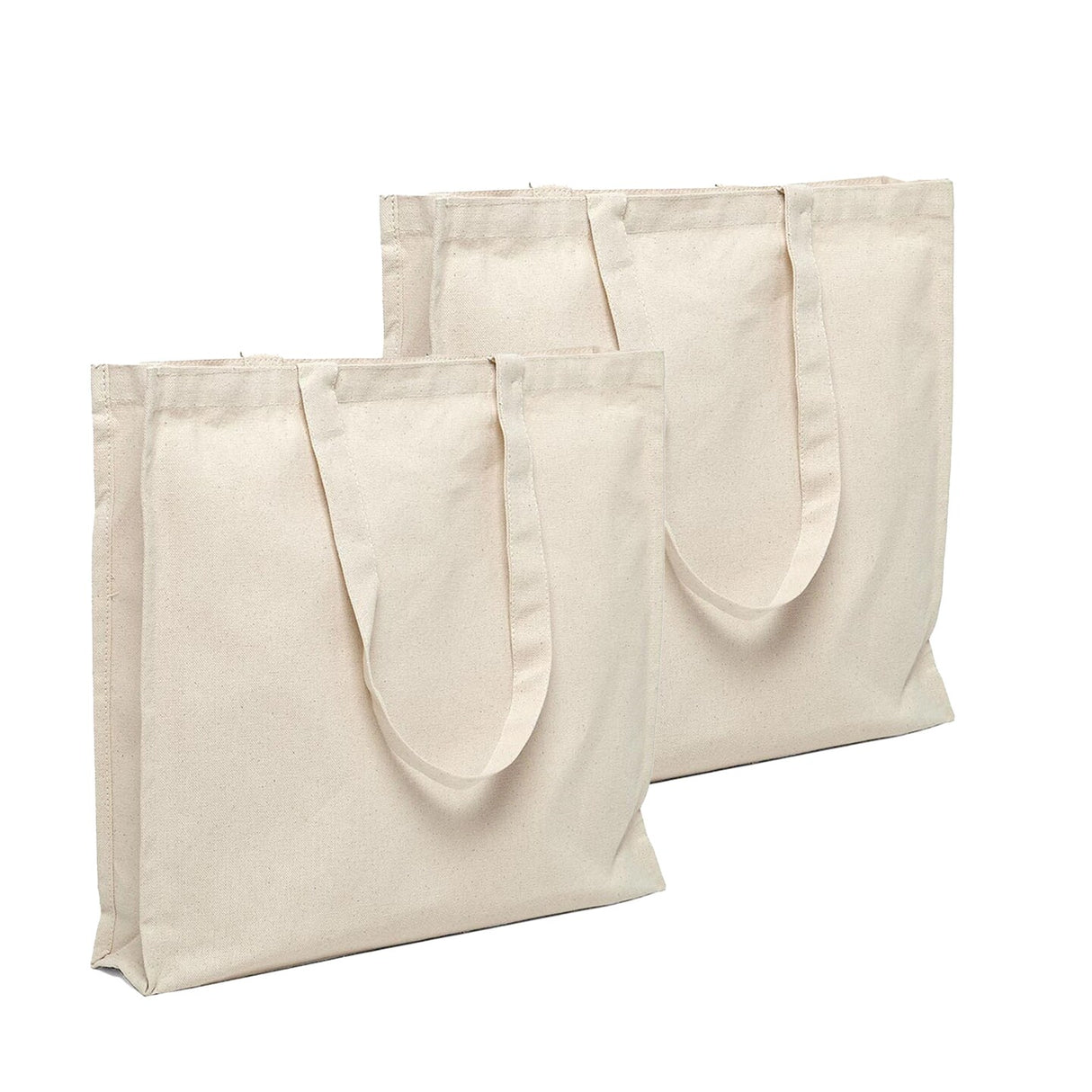 Durable Canvas Tote 15 1/4" x 3 1/8" x 14 9/16"