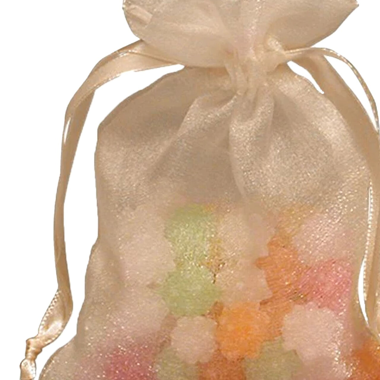 Chic Crystallized Organza Pouch 3" x 4"
