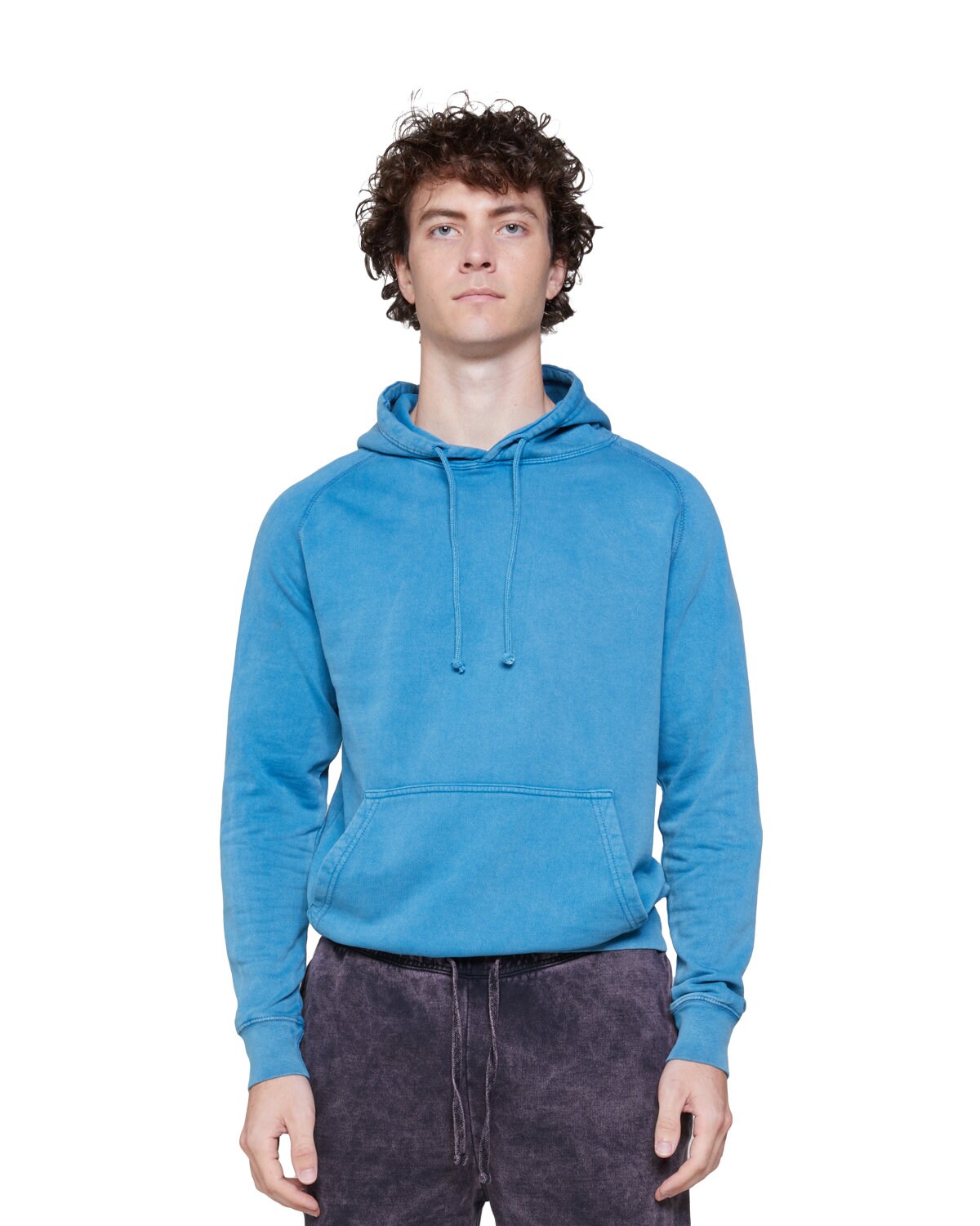 Lane Seven® Unisex Vintage Raglan Hooded Sweatshirt=84013