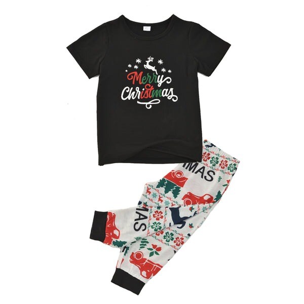 Merry Christmas Loungewear Sets T-shirt Pants Bodysuit