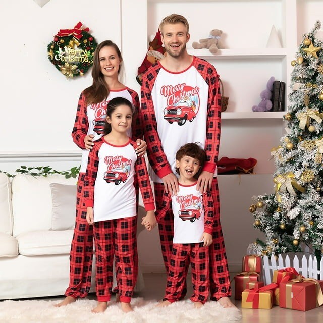 Merry Christmas Santa & Car Nightwear Set