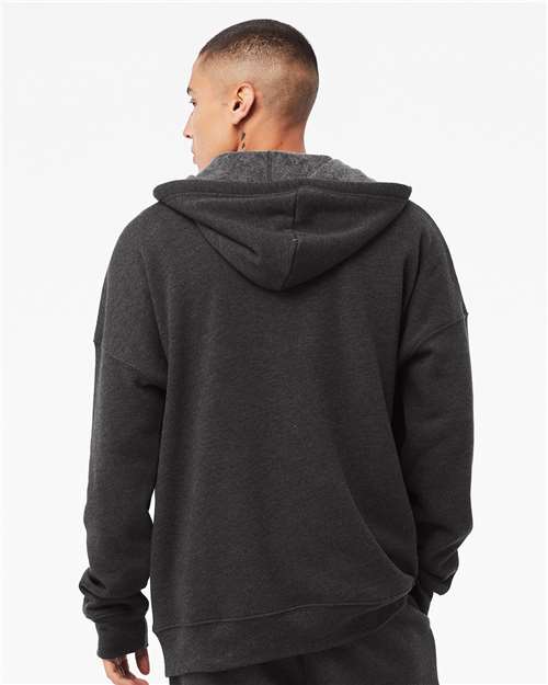 BELLA + CANVAS® Sponge Fleece DTM Full Zip Hoodie