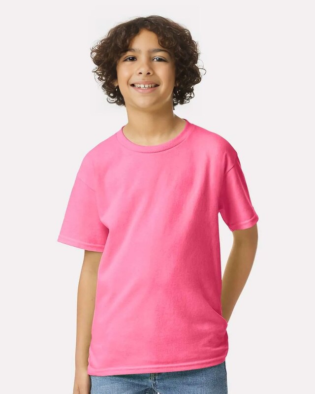 Gildan® Youth Ultra Cotton Crewneck Short Sleeve T-Shirt