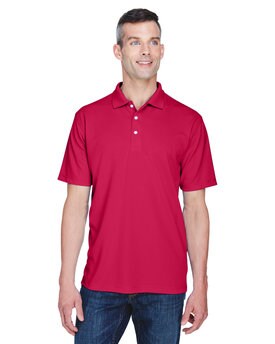 UltraClub® Men's Cool & Dry Stain-Release Performance Polo