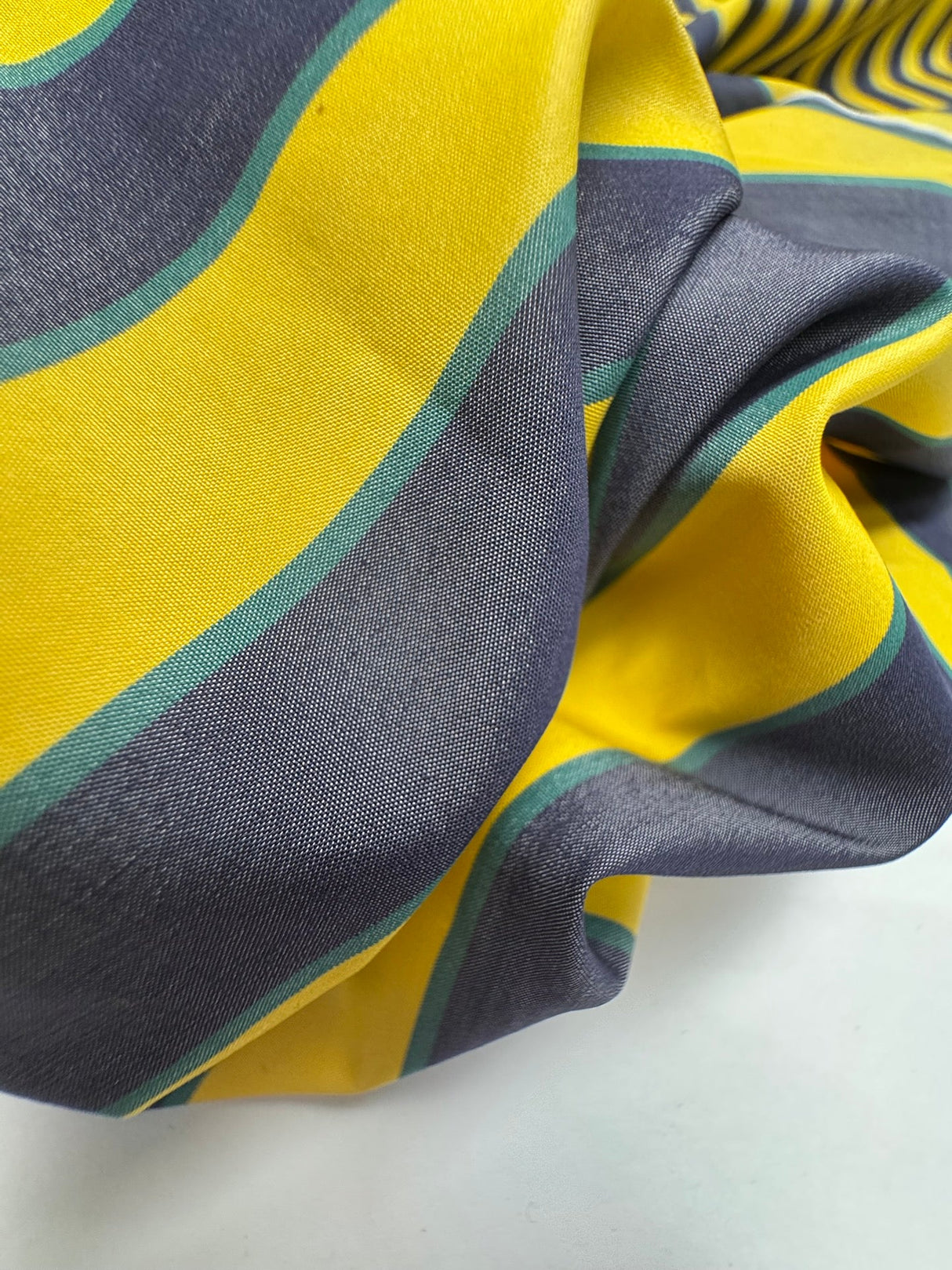 Cotton Polyester Woven Striped Multicolour