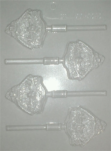 Witch Face Sucker Chocolate Mold