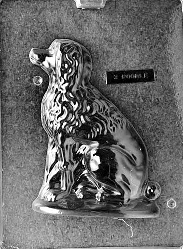 Large Poodle Chocolate Mold - Side 2