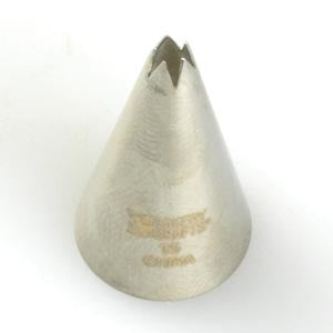 SS Decor Open Star Decorating Tip #15