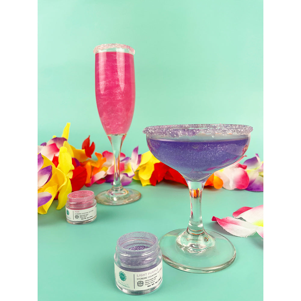 O'Creme Cocktail Glitter, 4 gr. - Black