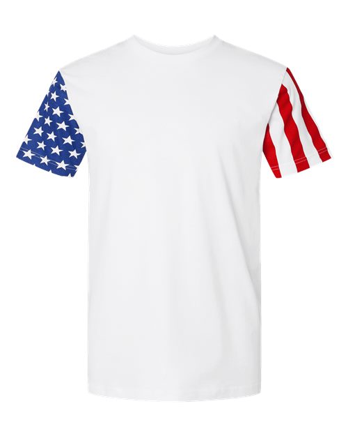 Stars & Stripes Printed Jersey T-Shirt