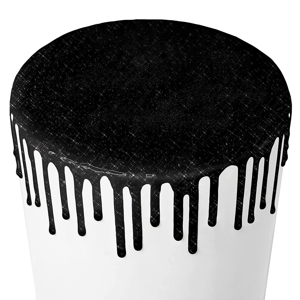Satin Ice Black Glitter Glaze, 10 oz.