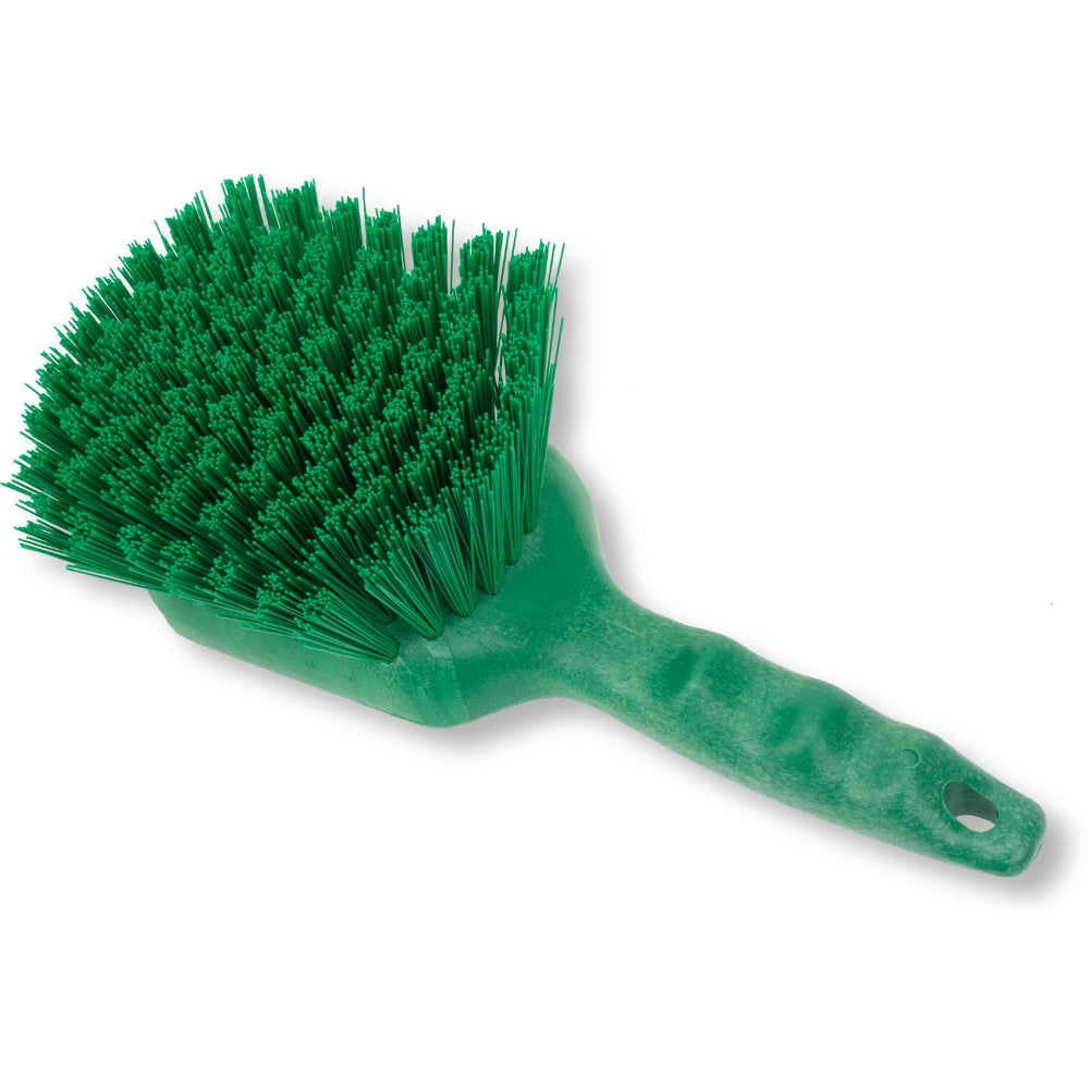 Carlisle Sparta Floater Scrub Brush, 8" - Green