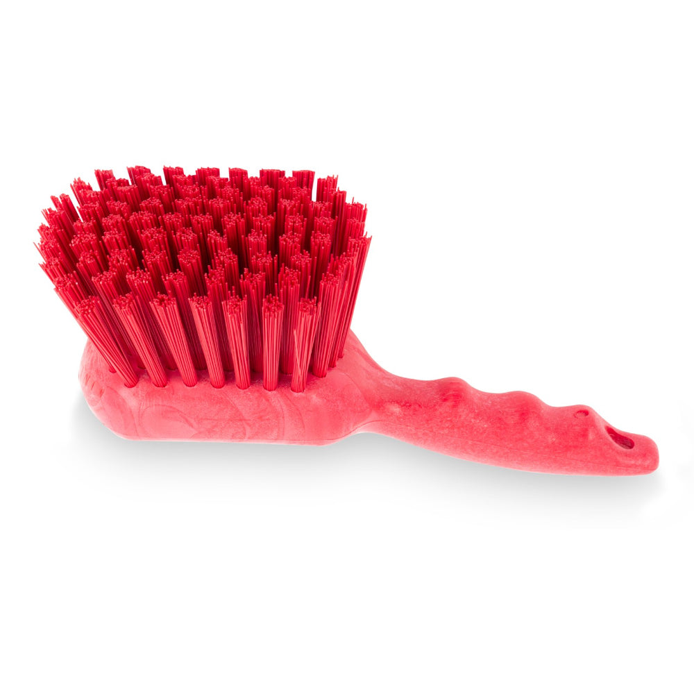 Carlisle Sparta Floater Scrub Brush, 8" - Red