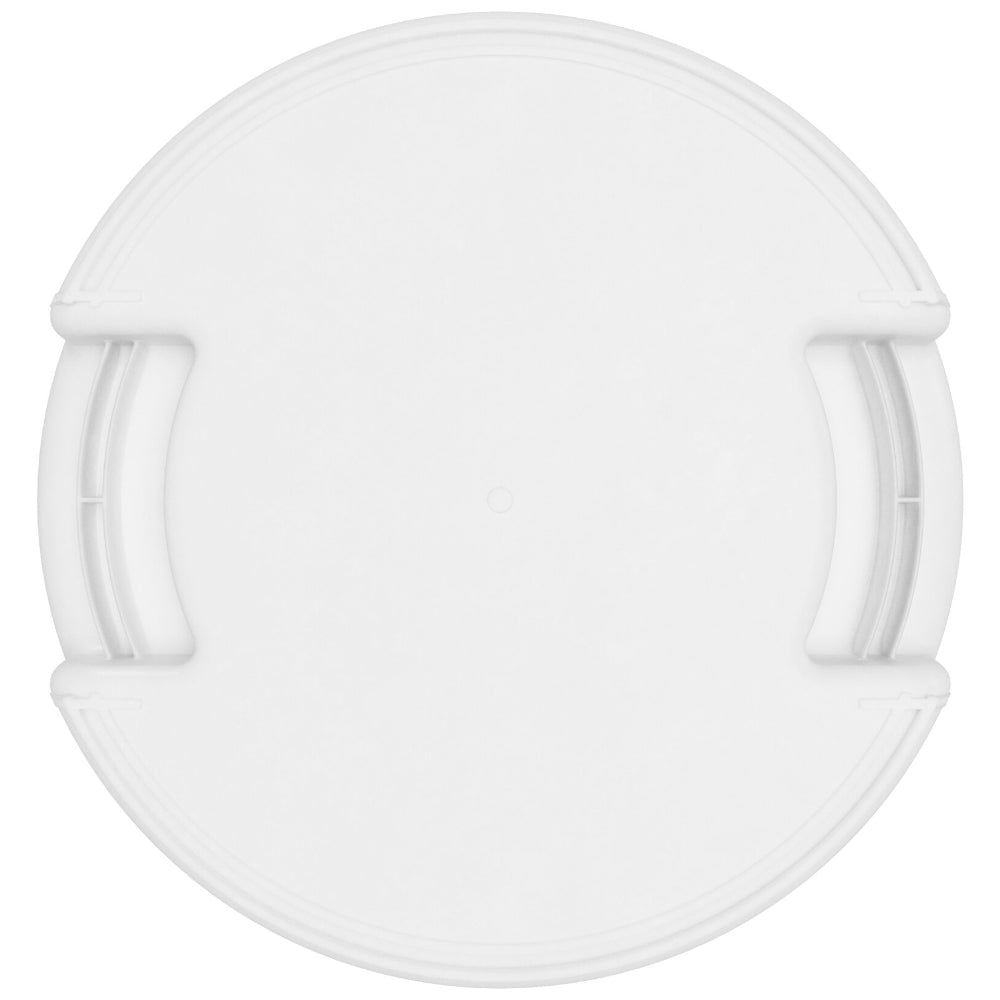Carlisle Bronco White Round Waste Container, 10 Gallon