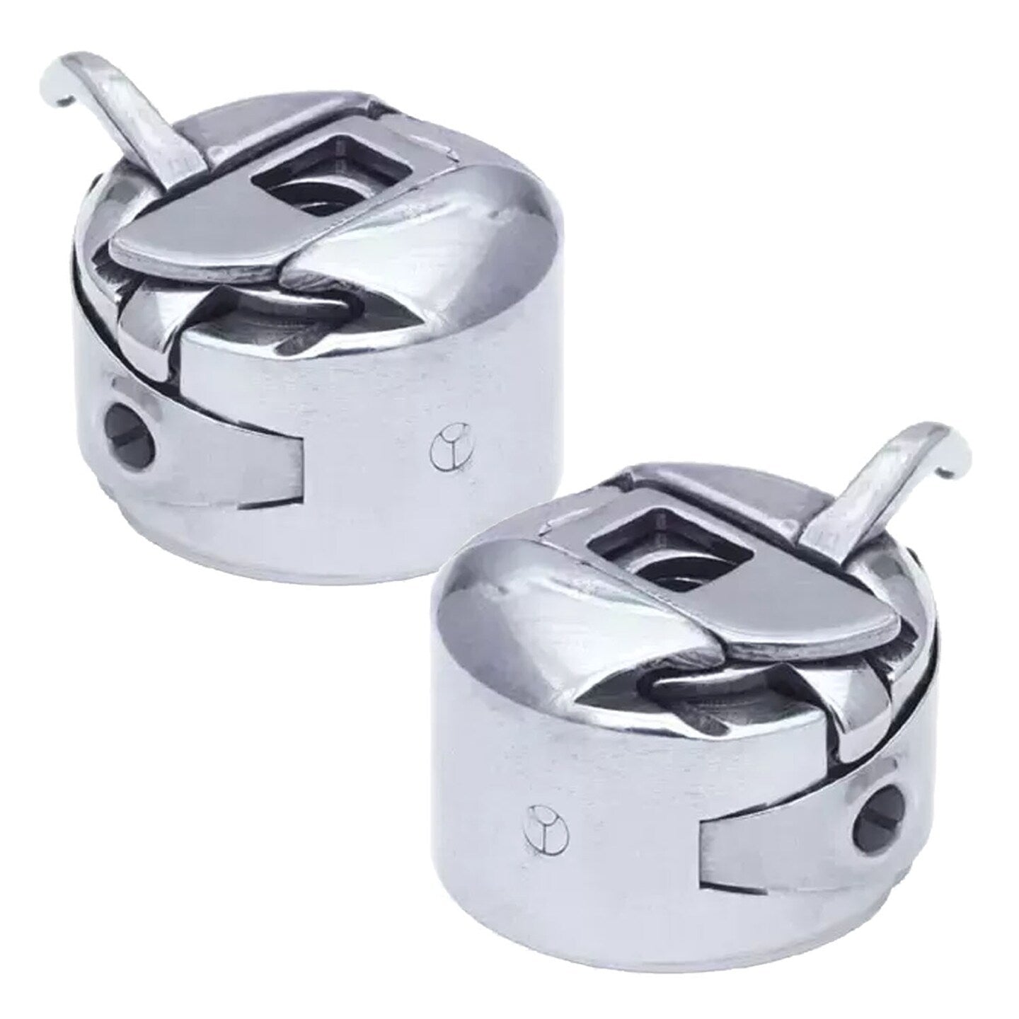 TOWA NBL Bobbin Case Silver Compact Metal Design for Smooth Thread Tension Sewing
