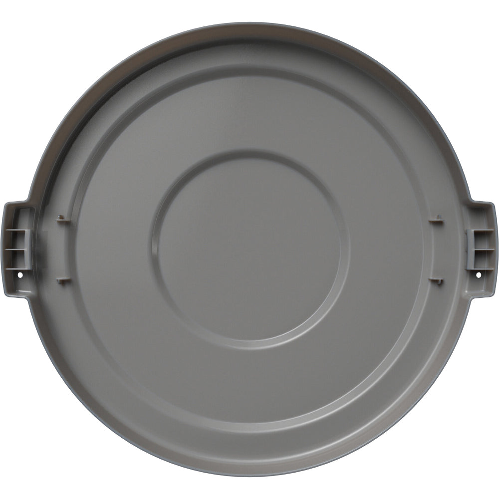 Carlisle Bronco Round Gray Lid for 44 Gallon Waste Container
