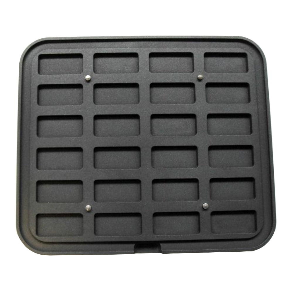 Pavoni Cookmatic PIASTRA-4 Rectangular Plates, 24 Cavities