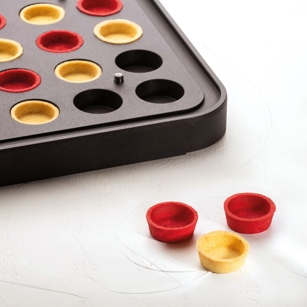 Pavoni Cookmatic PIASTRA-52 Round Plates, 30 Cavities