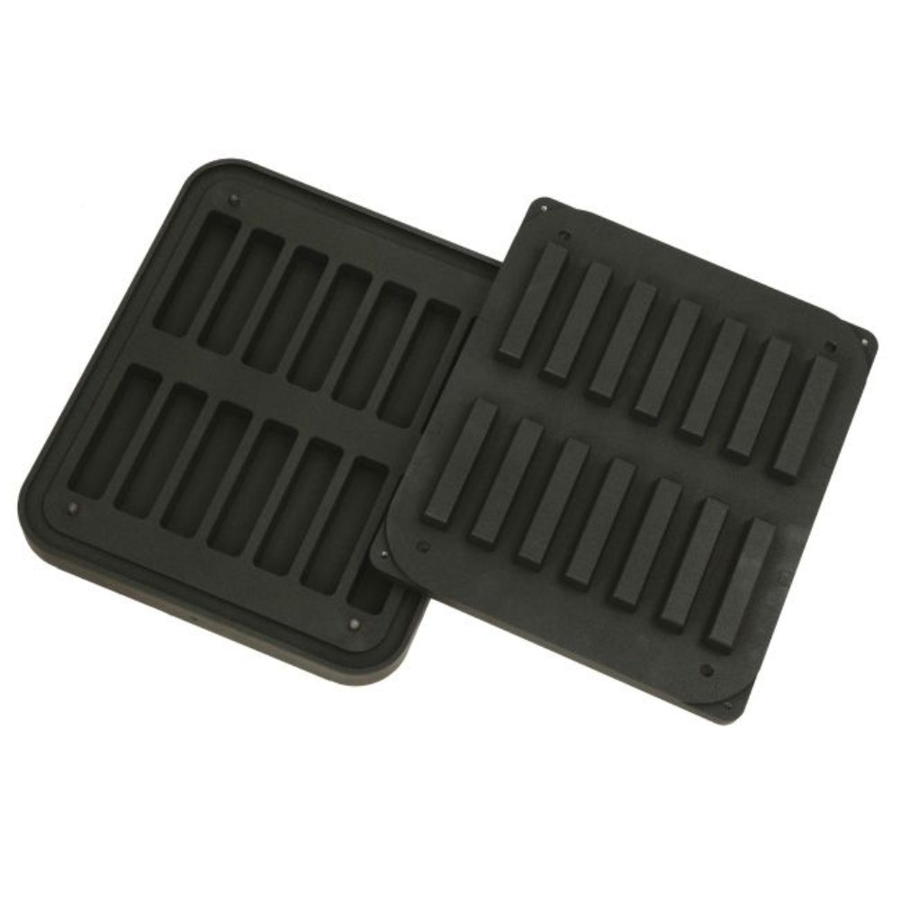 Pavoni Cookmatic PIASTRA-X Rectangular Plates, 14 Cavities