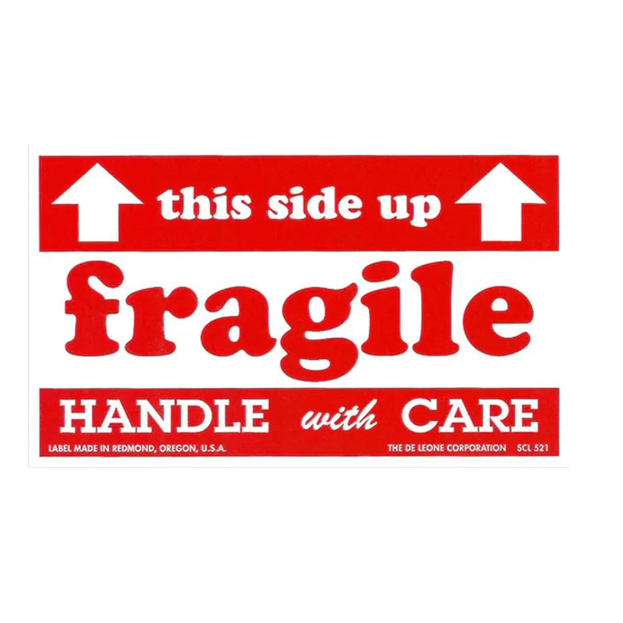 Keep This Side Up Label Clear Communication for Safe Handling Width 5 Length 3