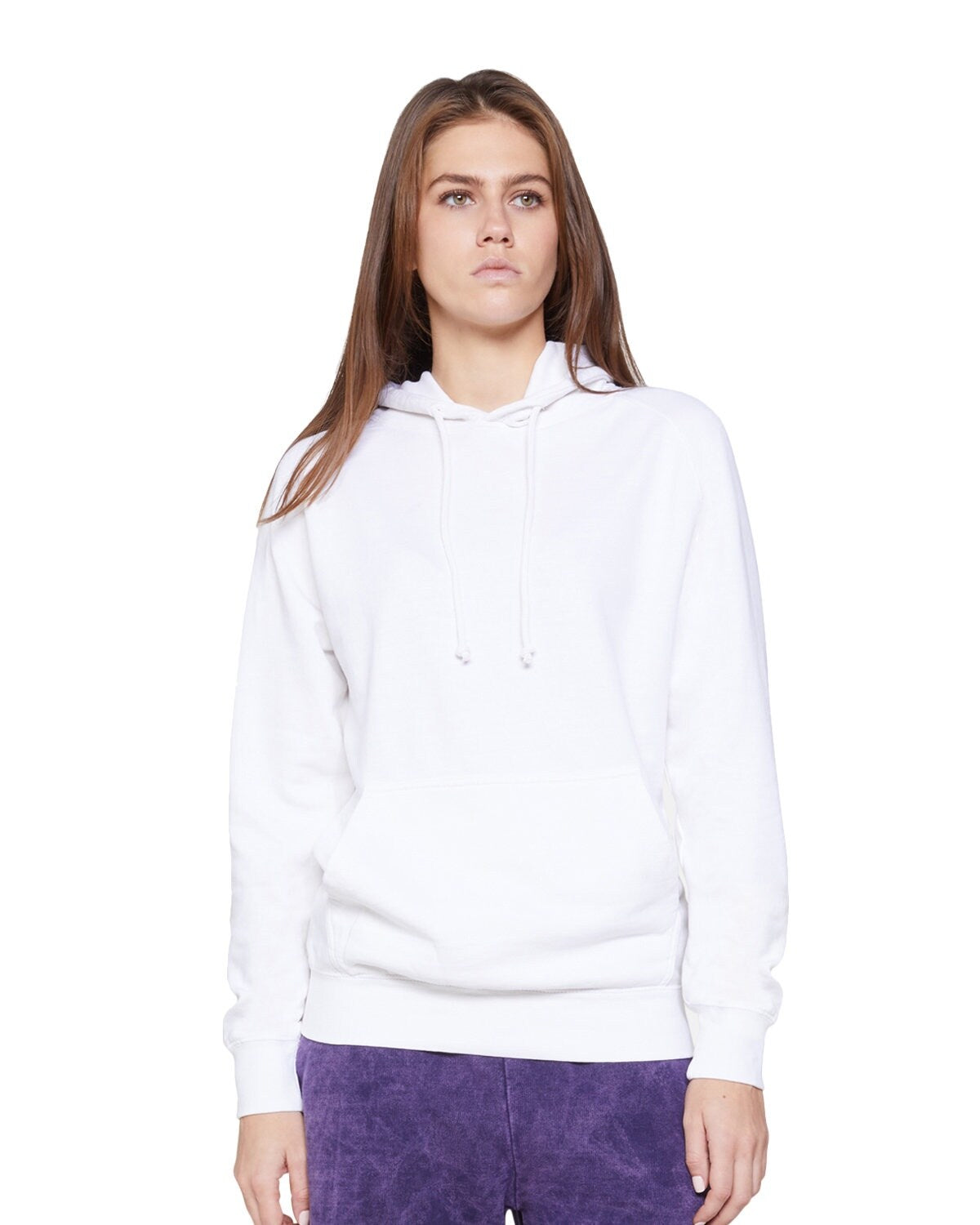 Lane Seven® Vintage Raglan Hooded Sweatshirt