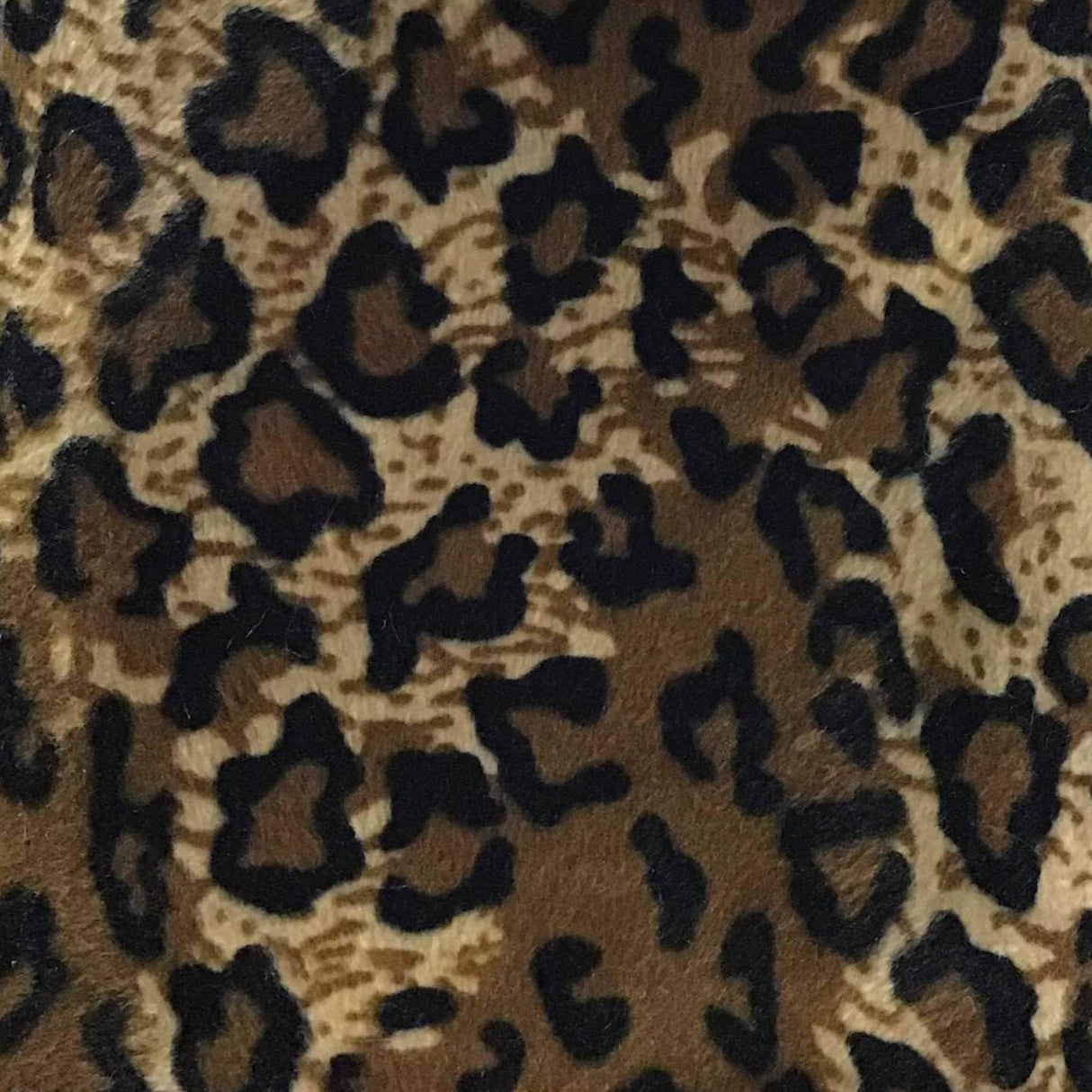 Jaguar Velboa Fur Puma Animal Short Pile Fabric,