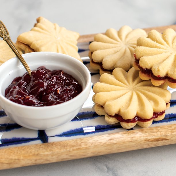 Nordic Ware Cookie Stamps Pretty Pleated 3 pack