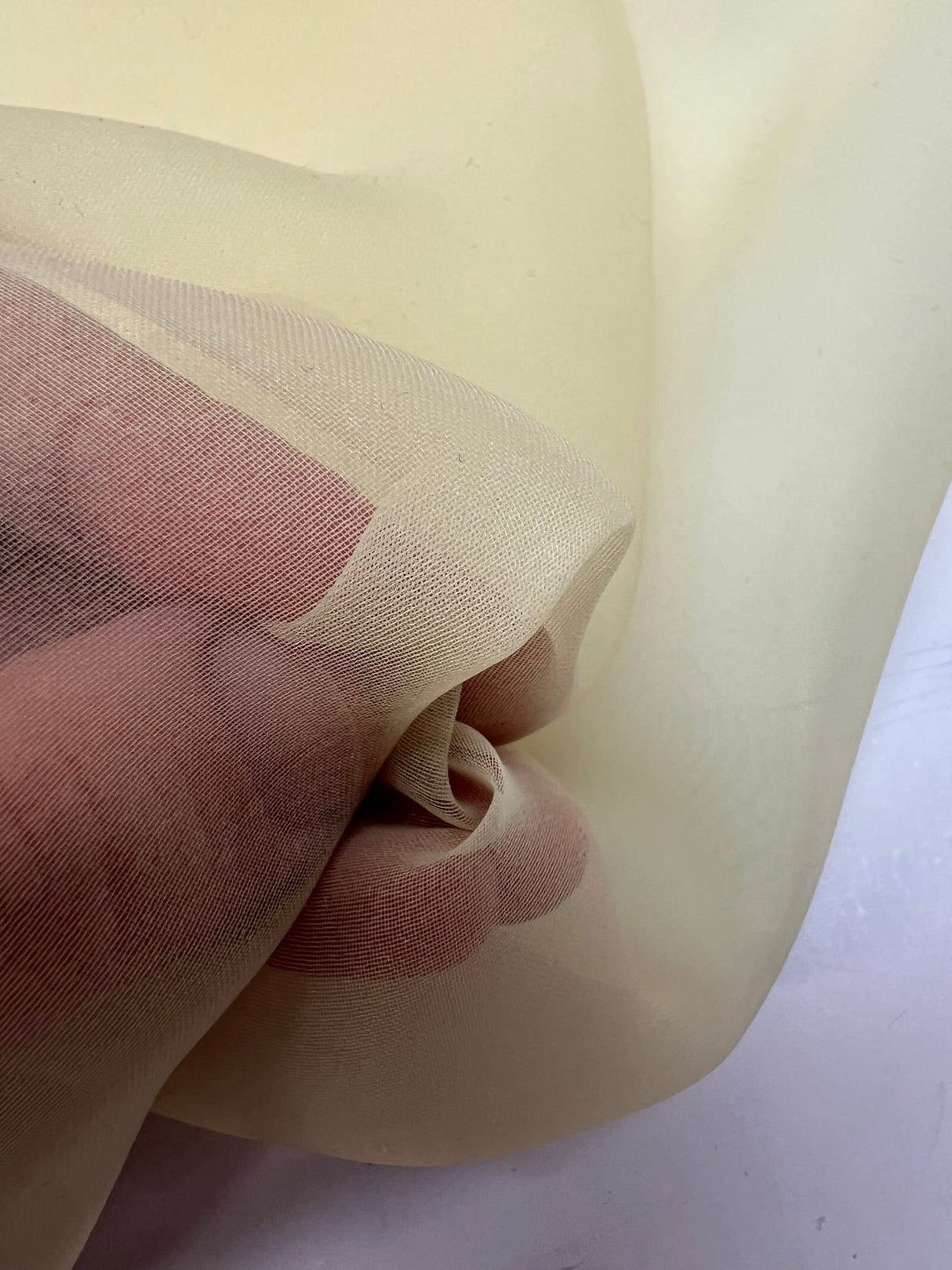 Polyamide Organza Yellow Green Shade