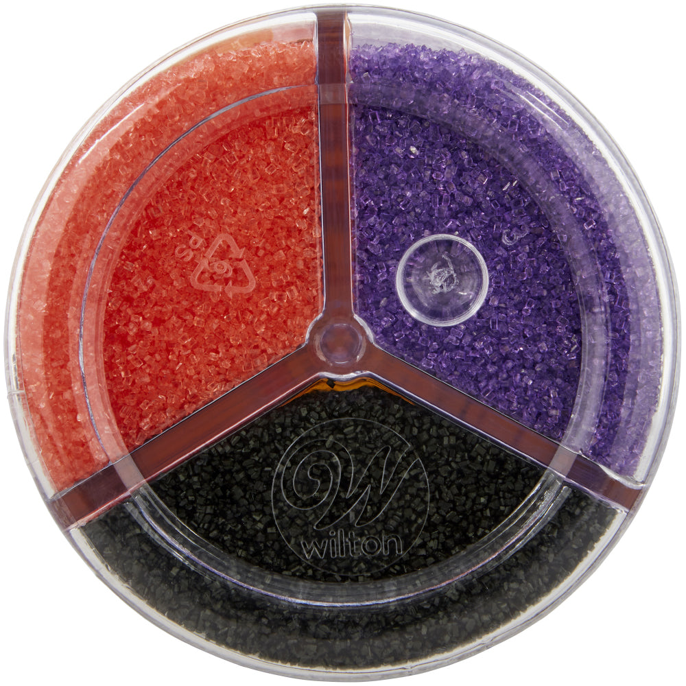 Wilton Halloween 3-Cell Sanding Sugar Mix