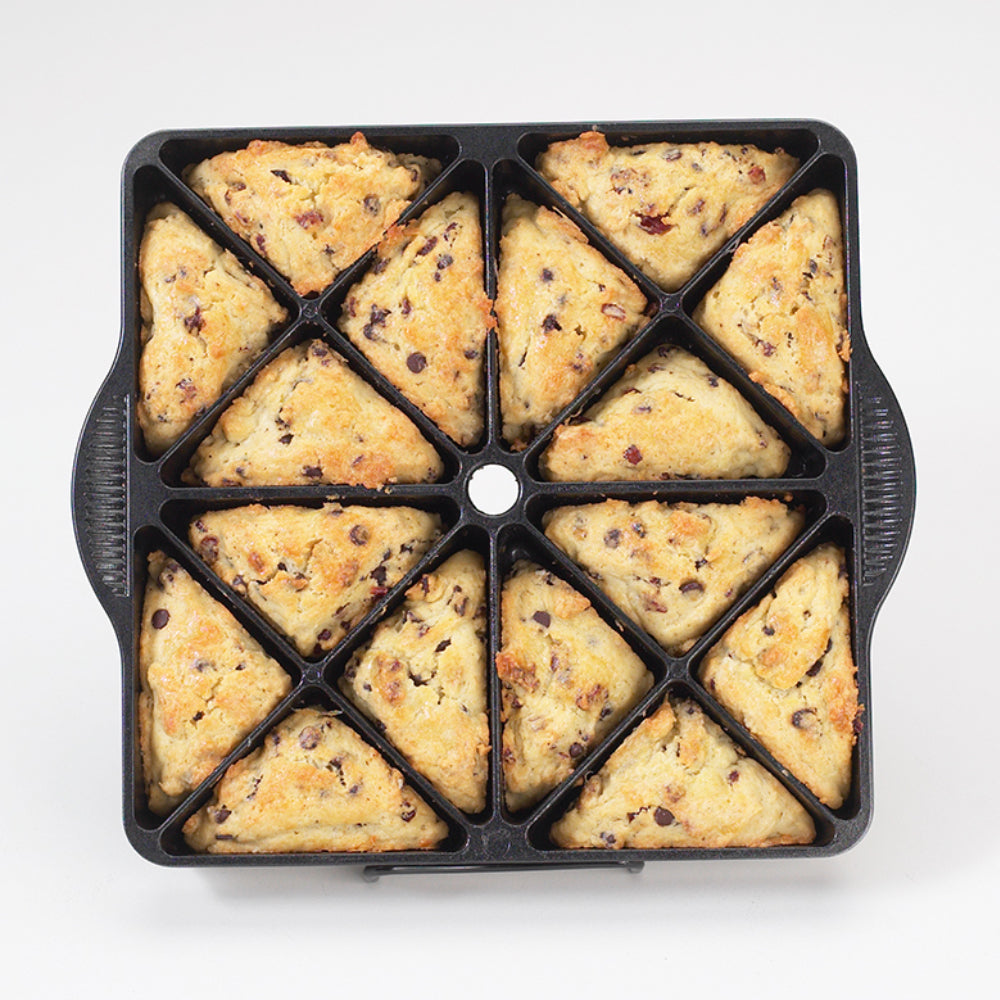 Nordic Ware Scottish Mini Scone Pan, 16 Cavities