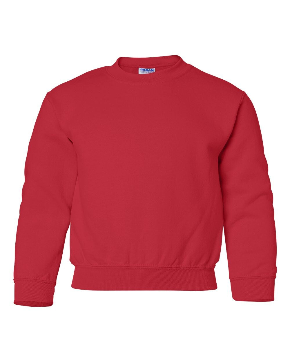 Gildan® Heavy Blend Crewneck Youth Long Sleeve Sweatshirt
