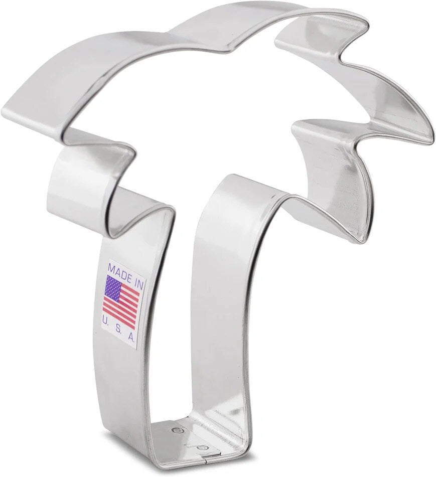 Ann Clark Tropical Palm Tree Cookie Cutter, 4.25"