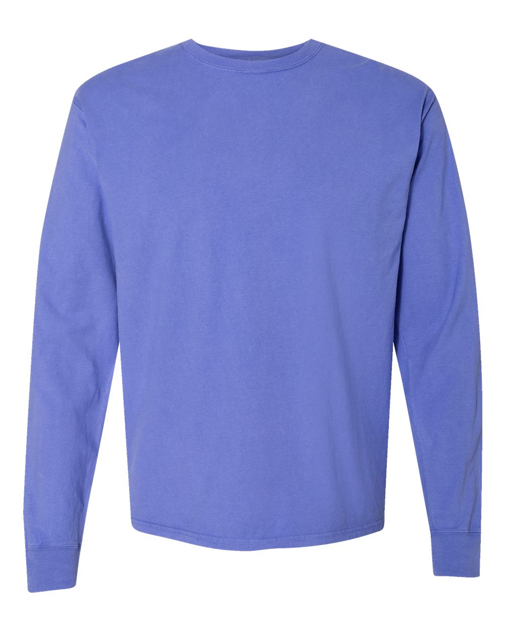 Hanes® Garment Dyed Long Sleeve Crewneck T-Shirt