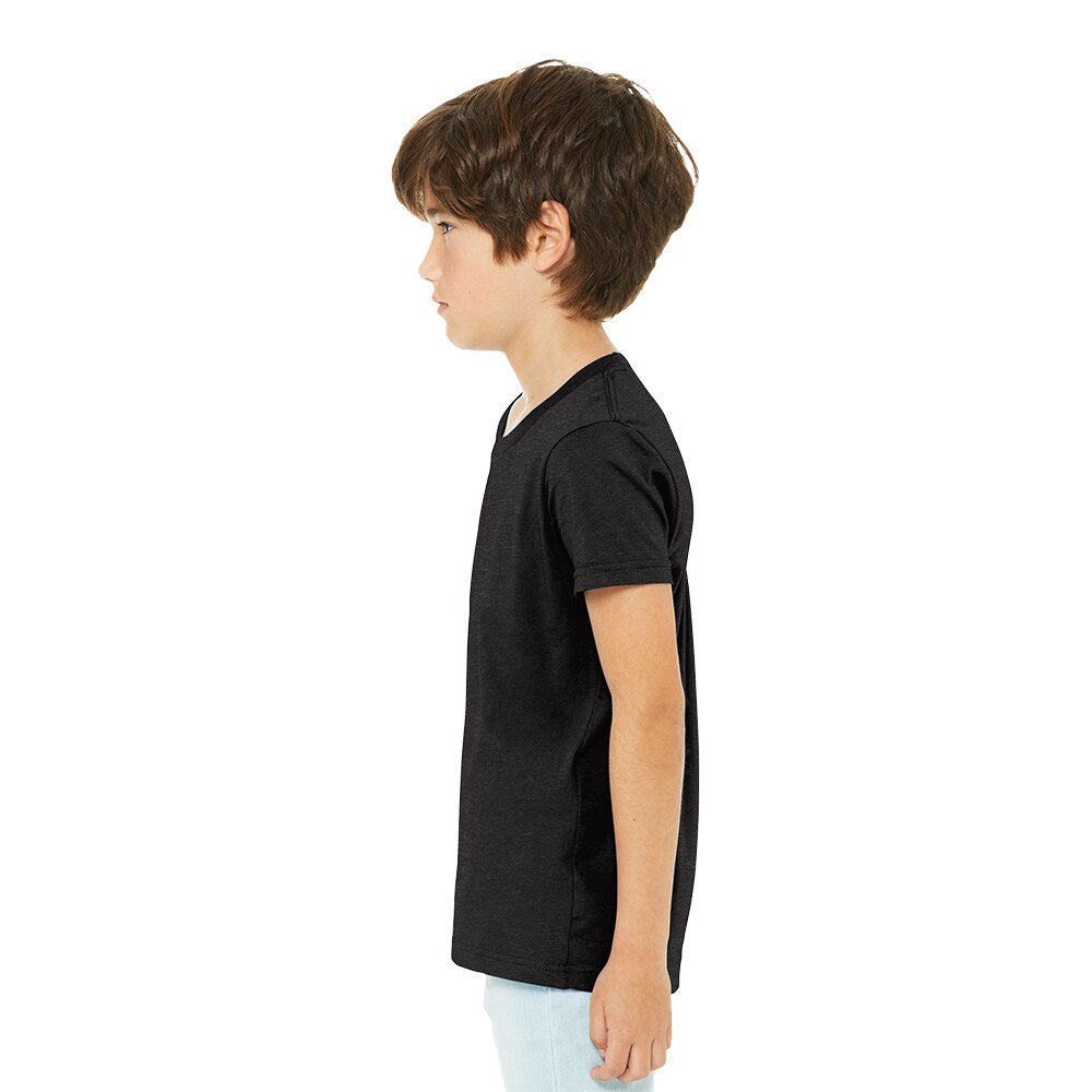 24 Pack: BELLA+CANVAS® Youth Heather Short Sleeve Crew Neck CVC Tee