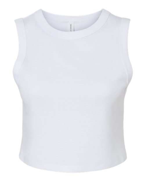 BELLA + CANVAS® Women's Micro Rib Muscle Crop Tank - 1013