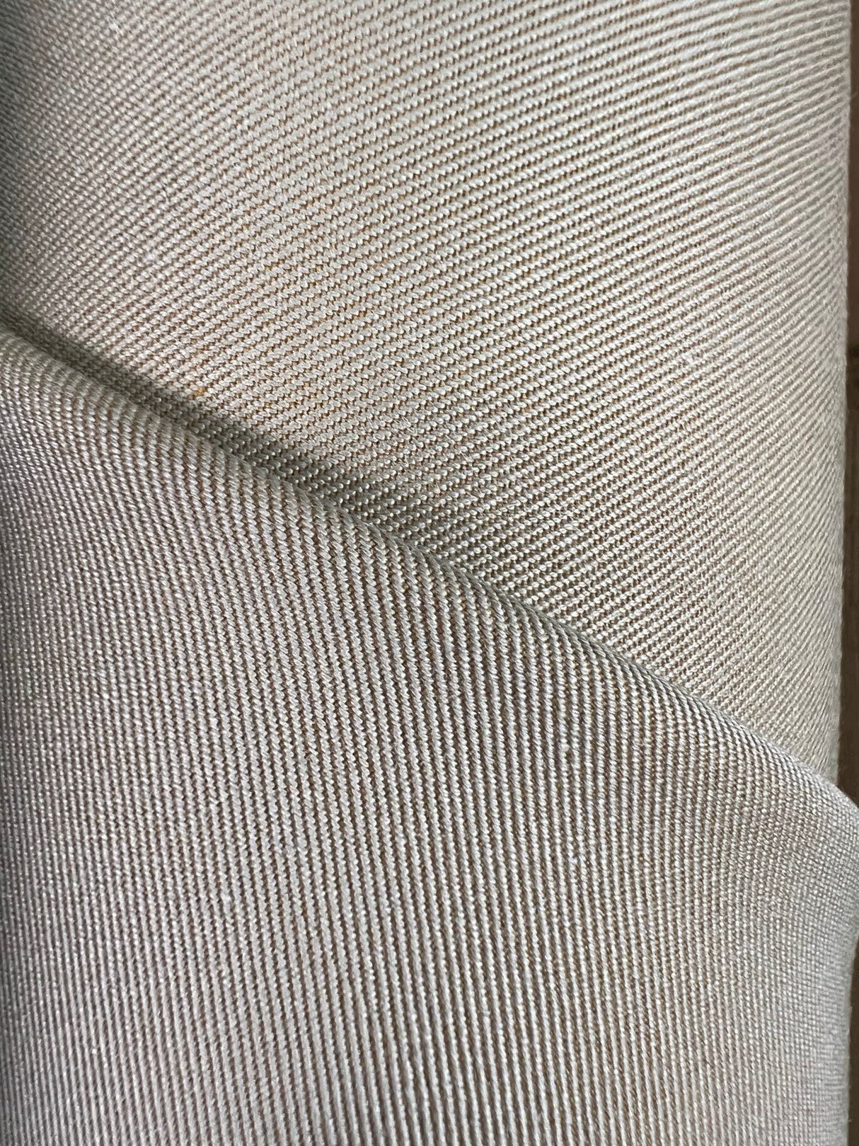 Cotton Twill Striped Fabric