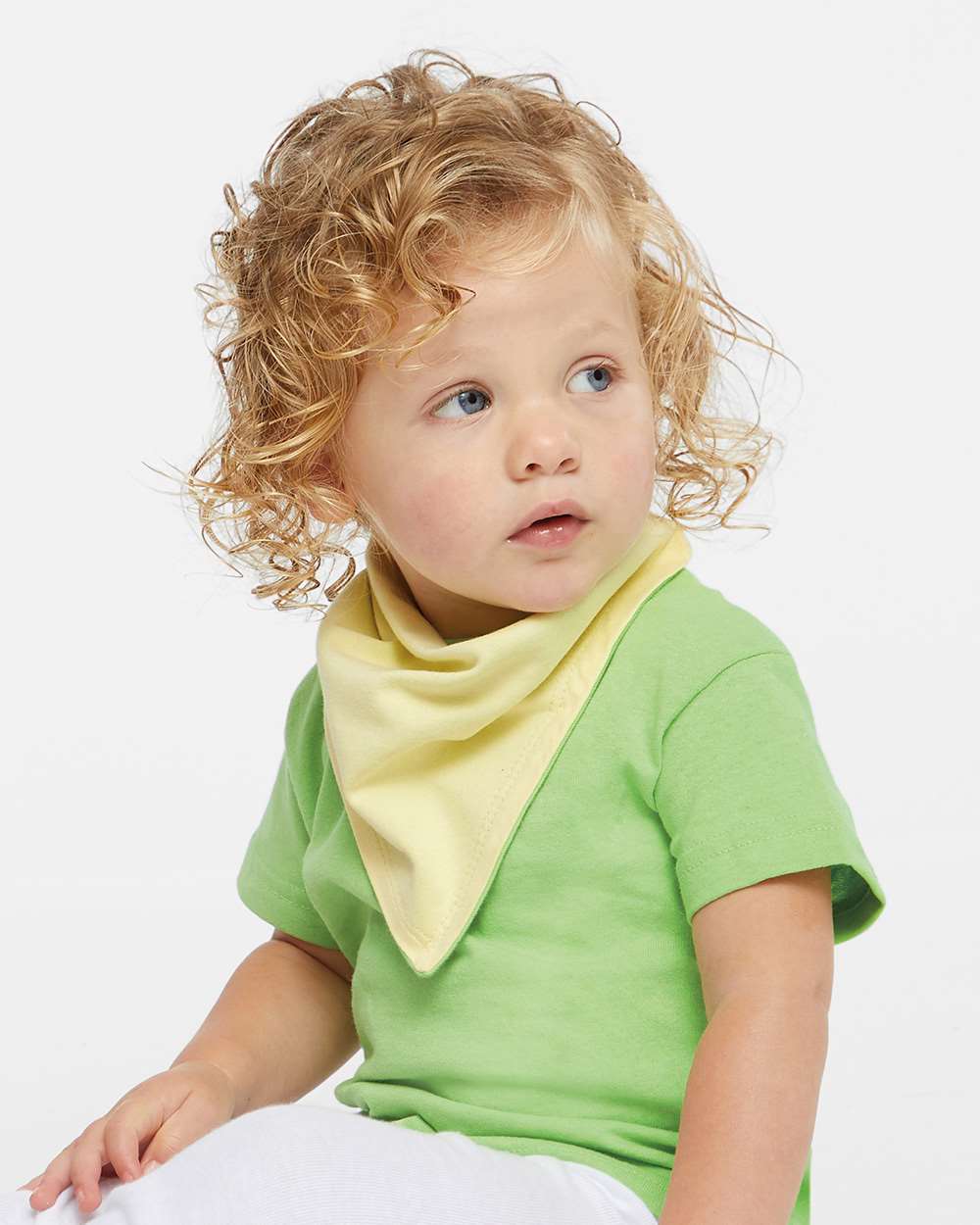 Rabbit Skins® Newborn Jersey Bandana Bib - 1012