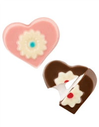 Hearts With Flowers Bonbons Chocolate Mold