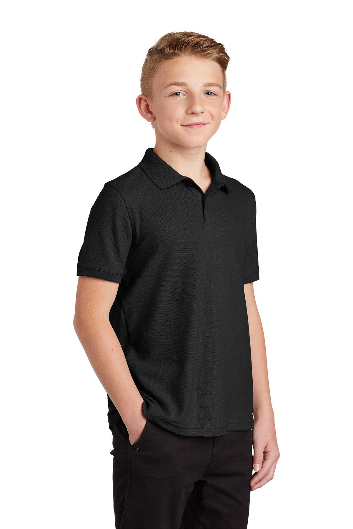 Core Classic Pique Polo T-shirt For Youth | RADYAN®