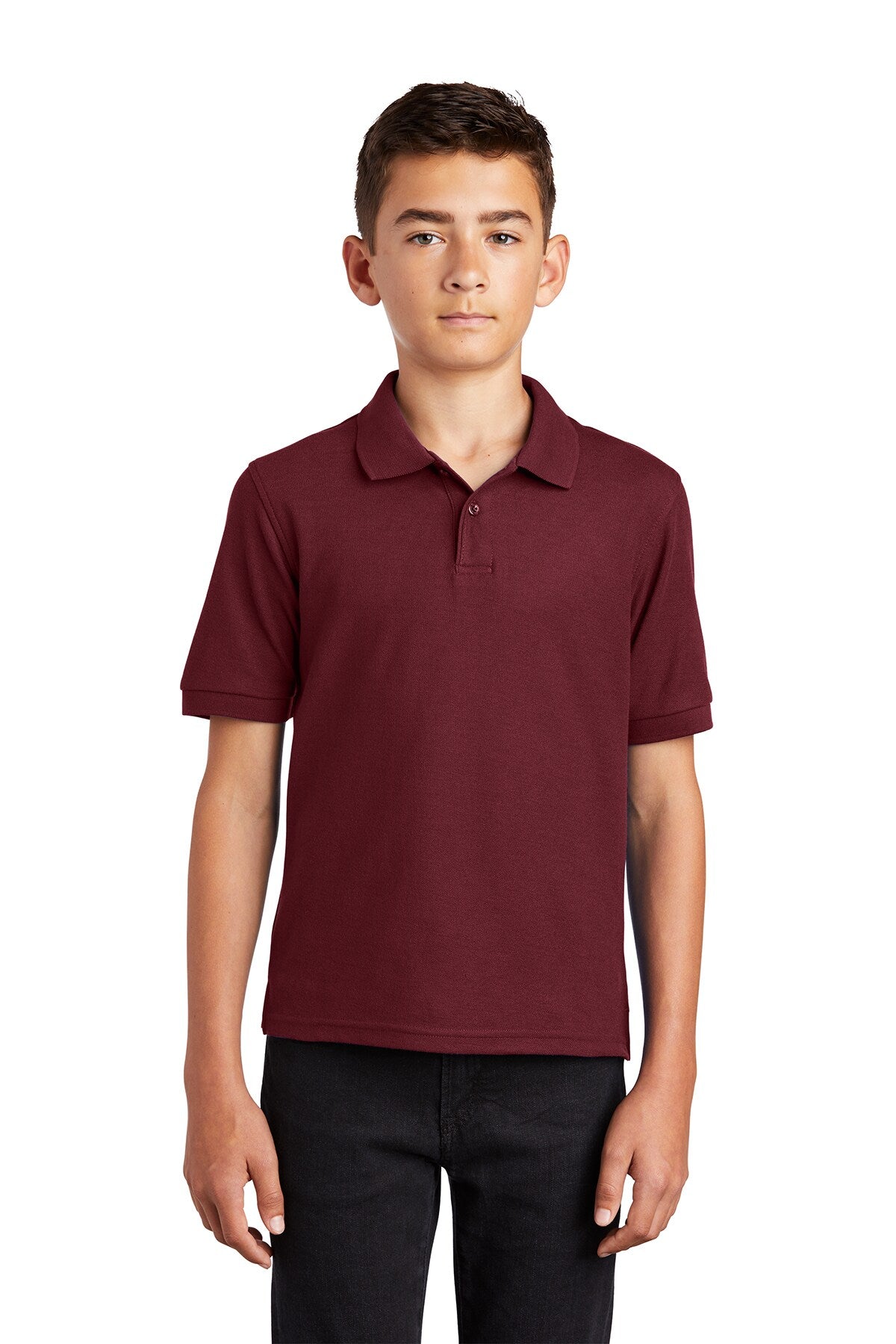 Silk Touch Polo T-shirt For Youth | RADYAN®