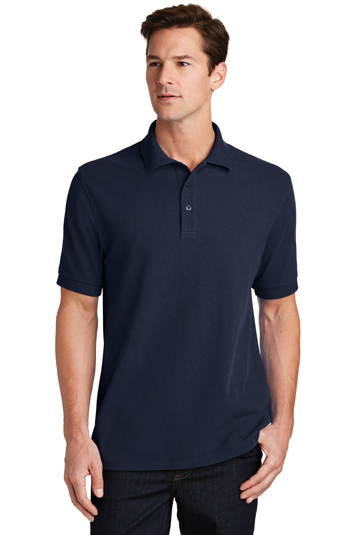 Combed Ring Spun Pique Polo T-shirt | RADYAN®