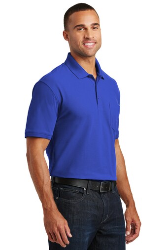 Port Authority® Core Classic Pique Pocket Polo