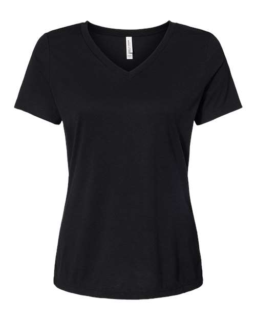 BELLA + CANVAS® Women's Relaxed Triblend Short Sleeve V-Neck T-shirt